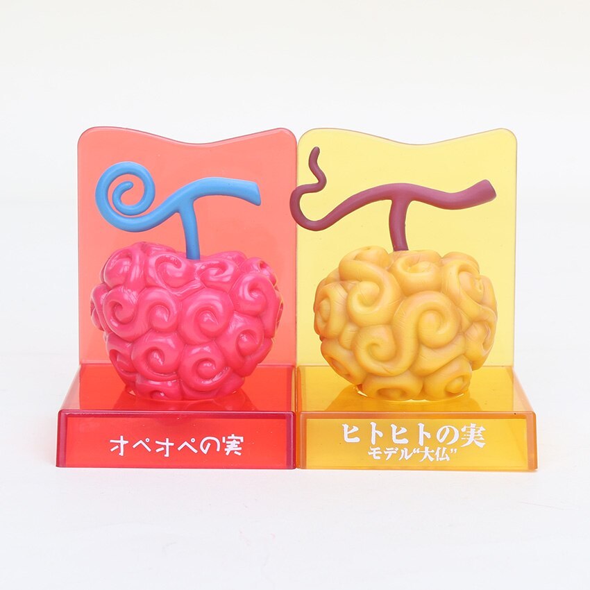 Anime One Piece Devil Fruit Figure Toy Cursed Fruit Model Doll Show Cartoon 5 Styles Collectible