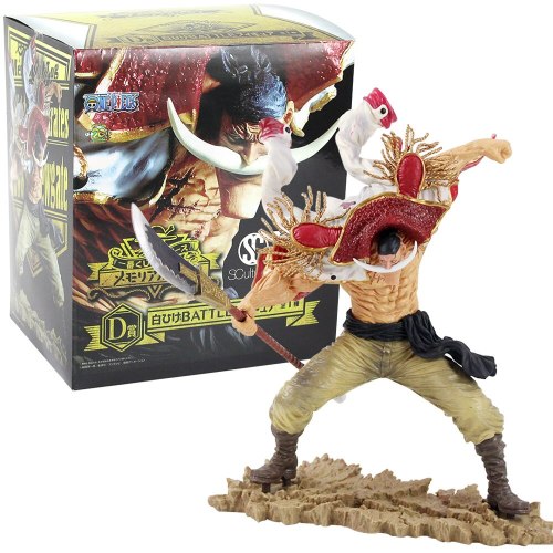 Scultures The Tag Team Action Figure One Piece Edward Newgate White Beard Anime Collectible Model Toys
