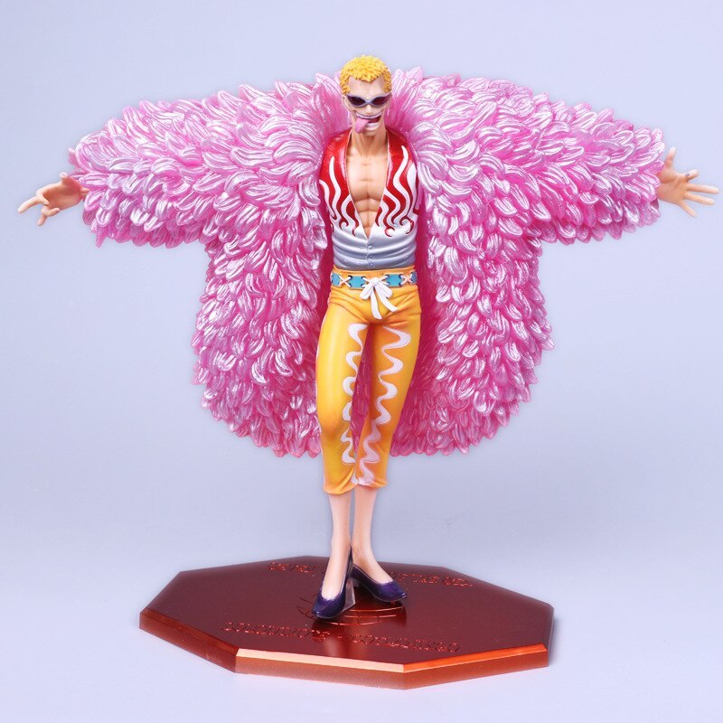 Anime One Piece Portrait Of Pirates Dx Donquixote Doflamingo Pvc Action Figures Collection Model Kids Toys