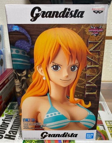 WSTXBD BANPRESTO One Piece OP Grandista THE GRANDLINE LADY Nami PVC Action Figure Toys Figurals Dolls