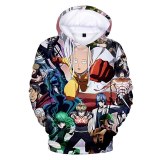 One Punch Man 3D Printed Hoodies Men/Women Casual Anime Hooded Sweatshirt Pullover Trendy Fashion Hip Hop Hoodie Pullover Unisex