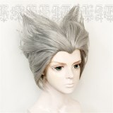 Anime ONE PUNCH-MAN GAROU Cosplay Wigs Silver Grey Curly Mixed Synthesis Hair Wig Kids Adult Cosplay Accessories New