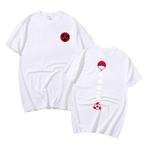 Men's tshirt Naruto Uchiha Itachi Summer Harajuku Cool Unisex Japanese Anime Funny Print Short Sleeve t shirt Streetwear T-shirt