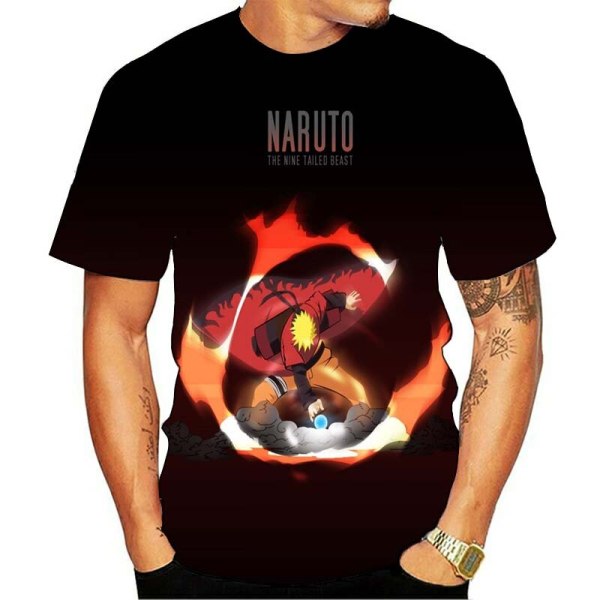 Naruto Summer Harajuku Cool Tshirt  3d printed T Shirt Japanese Anime Funny Cartoon T-shirt Streetwear Hip Hop Top Tees Male