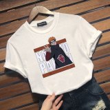 Anime Tops Naruto Kakashi SENSEI T Shirt Men Women 2020 Summer Short Sleeve T-shirty Damskie Funny T Shirts Aesthetic Tee Tops