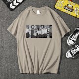 Mens Naruto T-Shirt  Summer Cotton Male T-shirts Hip Hop Streetwear  Funny Women Shirts Plus Size Black Japanese T Shirt Men