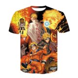 Anime Naruto T Shirt Uchiha Sasuke T-shirt Akatsuki Uchiha Itachi Shuriken Uzumaki Naruto BORUTO Cosplay Costume Top Tee Shirt
