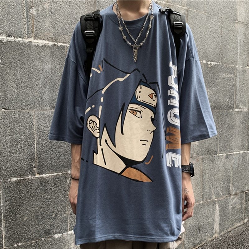 Men Women Anime Naruto Print T Shirt Japanese Harajuku Tshirt Ulzzang ...