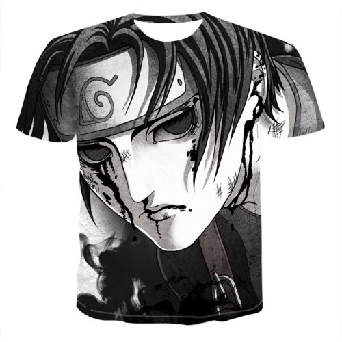 3D T Shirt Man 3D T-shirt Anime Shirt Naruto Men Shirts Anime Harajuku Shirt Joker Black T-shirt Newest Stranger Things T Shirt