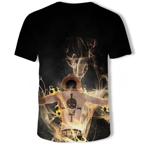 2020 new One Piece Luffy T shirt casual tshirt homme O neck streetwear man t-shirt boys clothes t shirt anime summer top tees