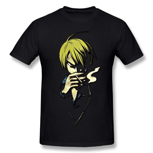 Casual Men's Sanji One Piece T Shirt Big Size for Man Fashion T-shirt Men'S T-Shirts Summer Style Fashion Swag Men TOP TEE
