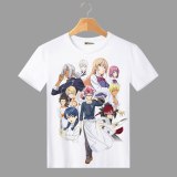 High-Q Unisex Anime Cos Shokugeki no Soma Yukihira souma Casual Summer T-Shirt Tee T Shirt