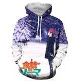 Anime Shokugeki no Soma Yukihira souma 3D printed men women hoodie fashion graphic hoodie casual streetwear pullover hoodie