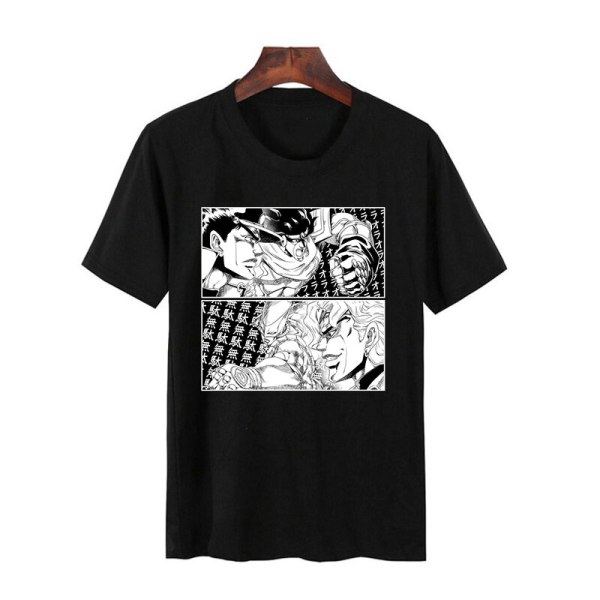 2020  summer new anime Harajuku JOJO T-shirt O-neck printing casual fashion short-sleeved street clothing direct sales