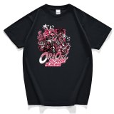 Jojo's Bizarre Adventure T-Shirts Man 2020 Summer New Short Sleeves Japanese Anime Clothing For Men Casual Cotton T Shirts Men's