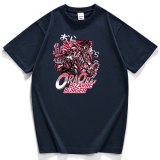 Jojo's Bizarre Adventure T-Shirts Man 2020 Summer New Short Sleeves Japanese Anime Clothing For Men Casual Cotton T Shirts Men's