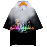 Anime Sword Art Online 3D Printed Hooded T Shirt Men Women Harajuku 3d Hoodie T-shirt Kpop Streetwear boys Tshirt Tops Clothes