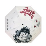 Japan Anime Kimetsu No Yaiba Demon Slayer Kamado Nezuko Kamado Tanjirou Sunscreen Umbrella