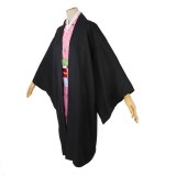 Anime Costume Demon Slayer Cosplay Nezuko Kimono Costume Women Kimetsu No Yaiba Women Pink Kimono Halloween Cosplay