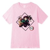 Anime Demon Slayer Funny T Shirt Fashion Kimetsu No Yaiba T-shirt Graphic Japanese  T-shirt Hip Hop Top Tees Male