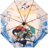 4 type Demon Slayer: Kimetsu no Yaiba Animation surrounding new umbrella folding personality lovely sunshade toys gift