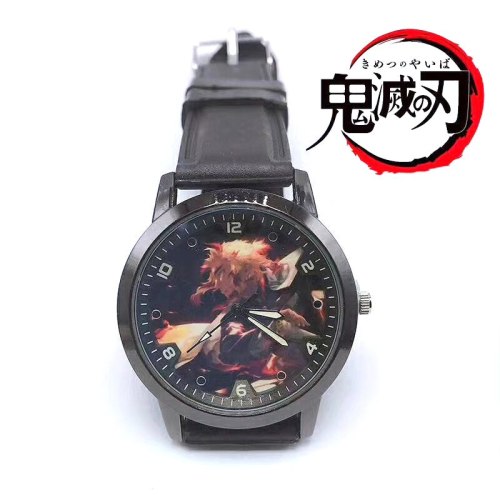 NEW Anime Demon Slayer Kimetsu no Yaiba Kamado Nezuko pattern Pocket Watch Model toys time Wrist watch Gift