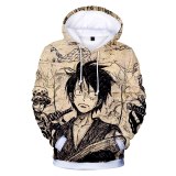 Anime One Piece Luffy Zoro 3D Hoodie Men /Women Long Sleeve Autumn Hoodies Sweatshirt Pullovers Outerwear Tracksuits Streetwear