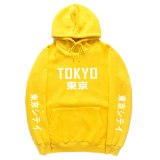 Japan Harajuku Hoodies Tokyo City Pullover Streetwear Hoodie Man Women Sweatshirt Jogging Fleece long sleeve Hoodie One Piece