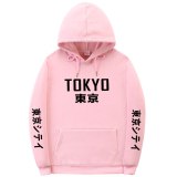 Japan Harajuku Hoodies Tokyo City Pullover Streetwear Hoodie Man Women Sweatshirt Jogging Fleece long sleeve Hoodie One Piece