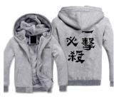 Anime One Punch Man Saitama Cosplay thick hoodie fleece costume jacket coat hoodie long sleeve