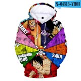 Newest ONE PIECE Whitebeard Pirates Hoodies Portgas D Ace Streetwear Printed Men/women Anime Cartoon Winter Jacket Sweatshirt