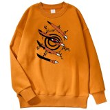 Naruto Street Fashion Anime Clothes Men Tracksuit Kurama Ninjutsu Appear Men Sweatshirts Street Fashion Crewneck Man Sweatshirt