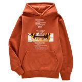 Hoodie For Men Naruto Manga Print Warm Clothing Cartoons Fleece Streetwear Fashion Fleece Swearshirt Personality Oversize Hoody