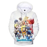 Anime Naruto Hoodies Sweatshirt Harajuku Popular Fashion Men Pullovers Hooded Autumn Winter Warm Oversized Casual Naruto Hoodie