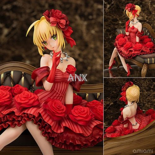 Fate Stay Night Extra Red Saber Nero Claudius Caesar Augustus Germanicus Sexy Girls Anime PVC Action Figures Toys