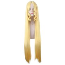 Fate Grand Order Ibaraki Douji Cosplay Wigs FGO Cosplay Yellow Long Straight Wig Heat Resistant Synthetic Hair