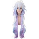 Anime Fate/grand Order Caster Merlin Long Cosplay Wig Layered Fluffy Gradient Synthetic Hair Fate Stay Night Costumes Play Wigs
