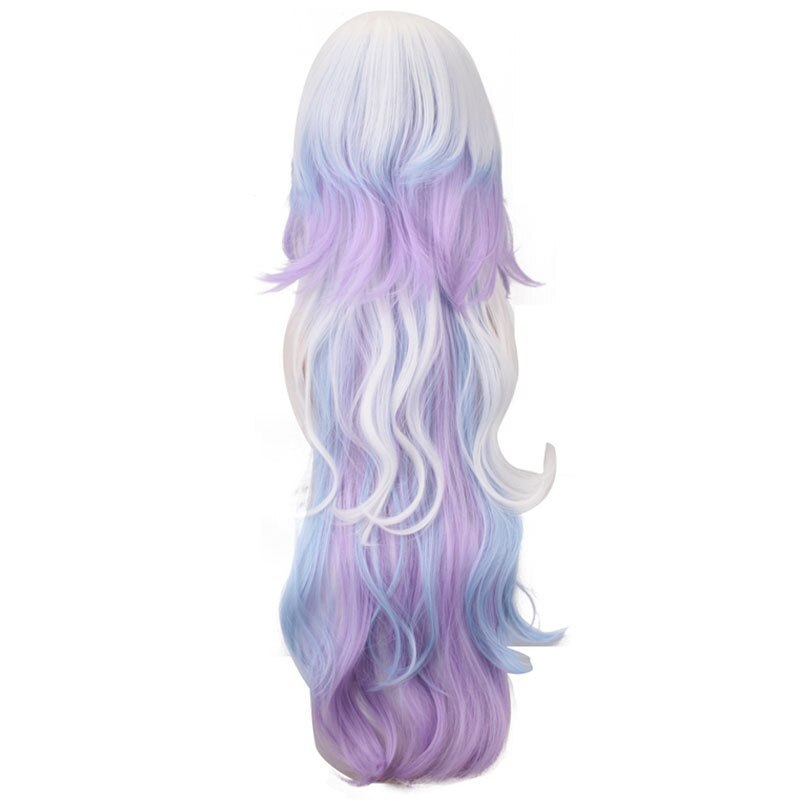 Anime Fate/grand Order Caster Merlin Long Cosplay Wig Layered Fluffy ...