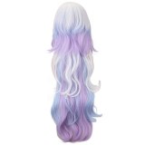 Anime Fate/grand Order Caster Merlin Long Cosplay Wig Layered Fluffy Gradient Synthetic Hair Fate Stay Night Costumes Play Wigs