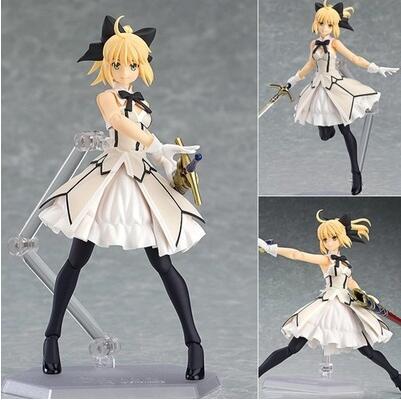 15cm Fate stay night saber figure PVC toys collection anime cartoon model toys collectible for friend gift