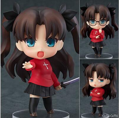 Fate Grand Order fate stay night Tohsaka Rin 409 Action Figure PVC Collection Model toys brinquedos for christmas gift