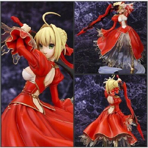 Anime Figure Fate Stay Night nero claudius saber Action Figure Sexy Model Dolls Decoration Collection Figurine Christmas