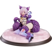 12cm Mash Kyrielight Cat Girl Fate Grand Order Shielder Beast Action Figure Anime Figure Model Toys Sexy Girl Figure Collection