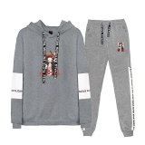 Demon Slayer: Kimetsu no Yaiba Cosplay Costume Hoodie Sweatshirt Pants Two-piece Set Hoodies Outfit Pants Sport Suit Men Clothes