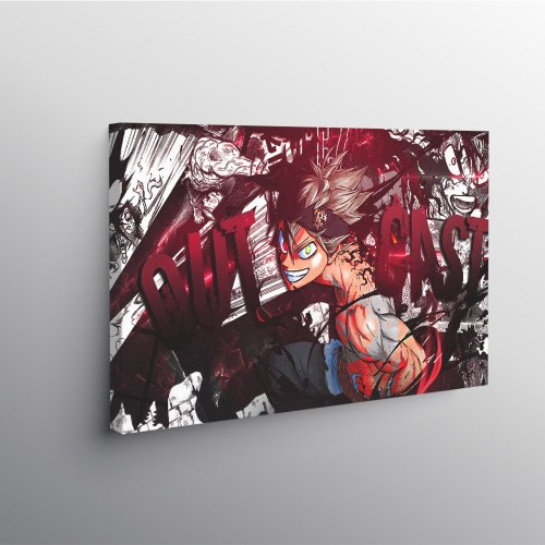 Prints Painting Black Clover Pictures Wall Artwork Home Decor Modular Canvas Animation Character Poster Modern For Living Room