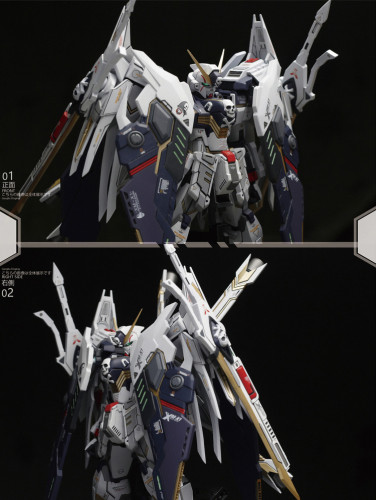 MG 1/100 Mobile Suit Crossbone Gundam X1 X2 X3 Garage Kit 3D printed resin does not include Bandai models