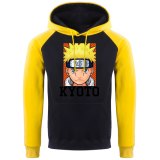 Kyoto Naruto Japan Anime Prints Hoodie Men Fashion Pocket Streetwear Cartoons Pullover Hoody Creativity Raglan Sweatshirt Mens