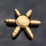 Copper Core Bullet Shape Hand Spinner Fidget Spinner Finger Spinner Metal Spiner with Box Anti Relieve Stress Toys for Adult
