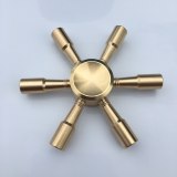 Copper Core Bullet Shape Hand Spinner Fidget Spinner Finger Spinner Metal Spiner with Box Anti Relieve Stress Toys for Adult