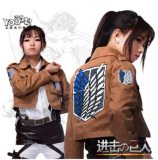 Attack on Titan Jacket Shingeki no Kyojin jacket Legion Cosplay Costume Jacket Coat Any Size High Quality Eren Levi